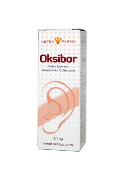 OKSİBOR KULAK ÇEVRESİ DEZENFEKTE SOLÜSYONU %1.5 30ML ŞİŞE