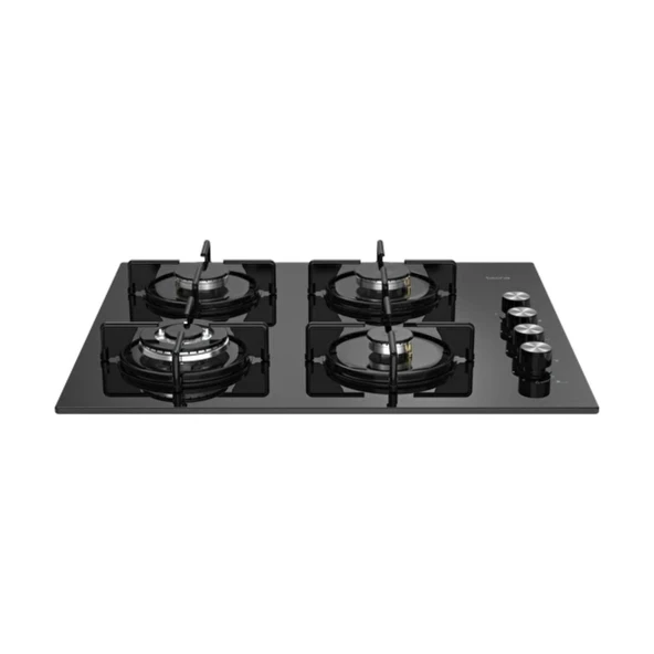 Tecna 8402 60 cm Siyah Cam Ankastre Ocak - 2