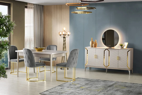 PİYANO MDF YEMEK ODASI