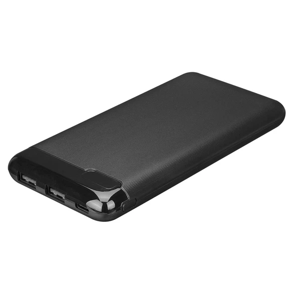 S-link IP-K11 10000mAh LCD Şeffaf 15W Siyah Taşınabilir Powerbank - 2