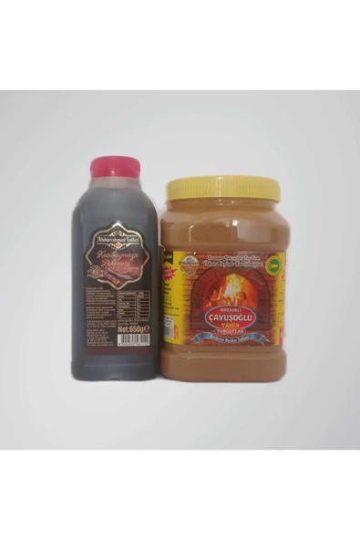 peynel Abdurrahman Tatlıcı Keçiboynuzu Pekmezi 650g Çavuşoğlu Tahin 930g