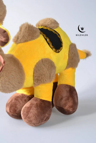 Lebbeyk Okuyan Peluş Deve Büyük Boy 35*45 cm - Resim 2