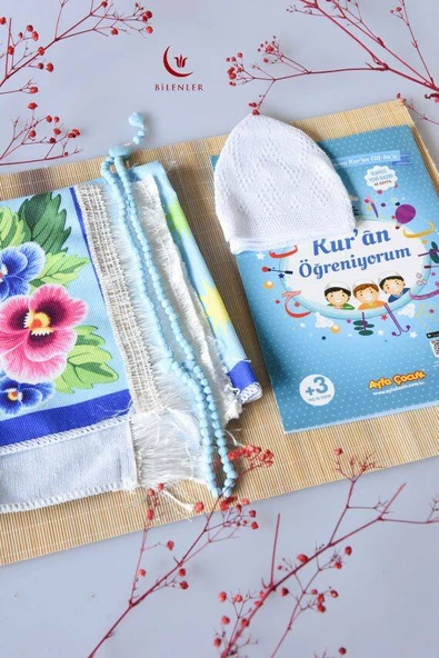 Erkek Çocuk İbadet Seti 4 Parça - 6