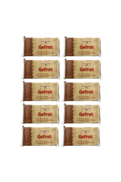 Abdurrahman Tatlıcı Gofret Kakaolu 200 gr x 10 Adet - 2