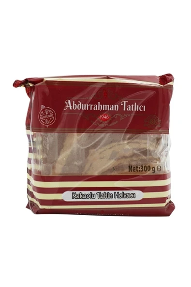 Abdurrahman Tatlıcı Tahin Helva Kakaolu 300 gr X12