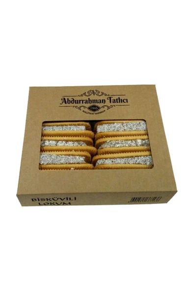 Abdurrahman Tatlıcı Bisküvili Lokum 450 gr