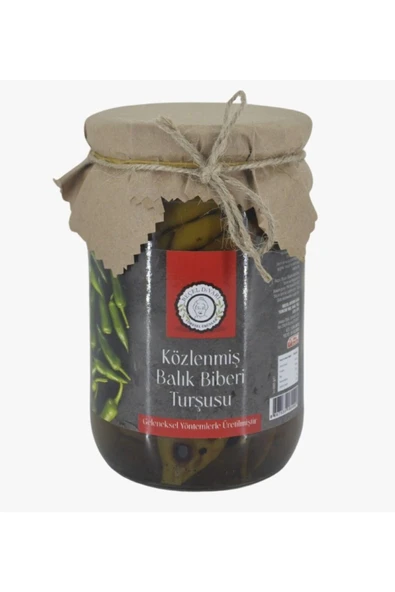 REÇEL DİYARİ Közlenmiş Balık Biberi Turşusu 660 Gr