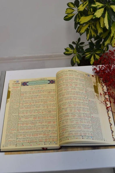 Camii Boy Bilgisayar Hatlı Arapça 7 Özellikli Kuran-ı Kerim Meali – Elmalılı M. Hamdi Yazır - Resim 2