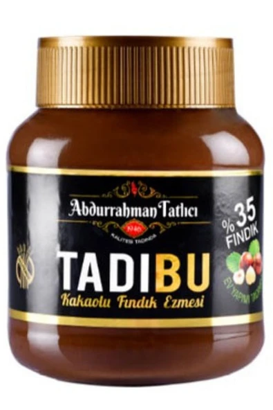 Abdurrahman Tatlıcı Susamlı Tahin Kreması 330g + Tadıbu 330g + Tadıbu Fındık Kreması 330g - 3
