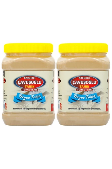 Bozkırlı Çavuşoğlu Az Kavrulmuş Beyaz Tahin 930g X 2