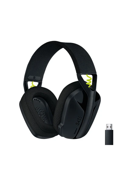 Logitech G G435 Lightspeed Kablosuz Oyuncu Kulaklığı - Siyah - 2
