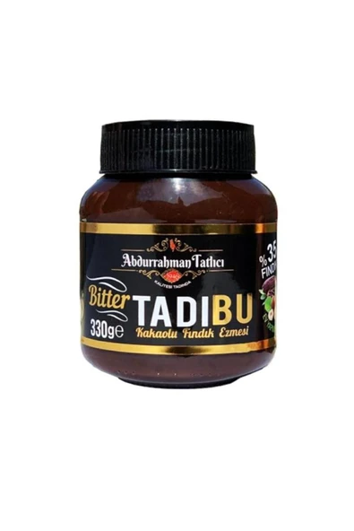 Abdurrahman Tatlıcı Abdurahman Tatlıcı Tadıbu Bitter Kakaolu Fındık Ezmesi 330 gr