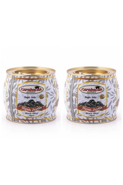 Karabacak Zeytin KARABACAK YAĞLI SELE 2 KG SÜPER TENEKE KUTU