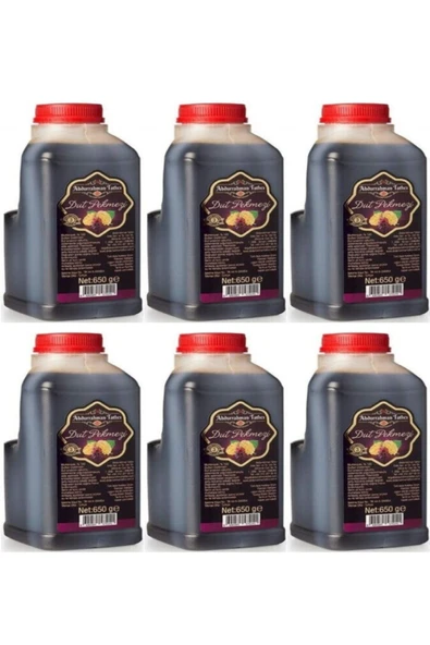 Abdurrahman Tatlıcı Dut Pekmezi Bidon 650 gr 6 Adet