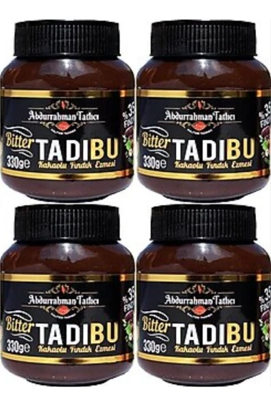 tadıbu Tadibu Bitter Kakaolu Fındık Ezmesi 4 Adet 330 gr