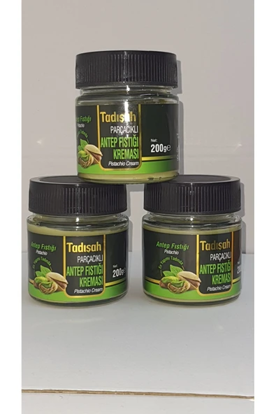 Abdurrahman Tatlıcı Abdurrahman Tatlici Tadişah Parçacıklı Antep Fıstığı Kreması 200 Gr ( 3 Adet )