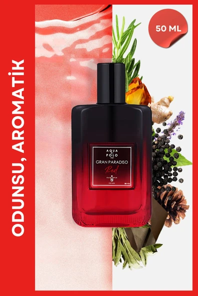AQUA Dİ POLO GRAN PARADİSO RED EDP 50 ML ERKEK PARFUM APPPGR03EP