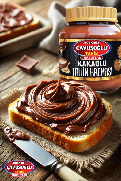 Bozkırlı Çavuşoğlu Susamlı Tahin Kreması 330g + Kakaolu Tahin Kreması 330g - 4