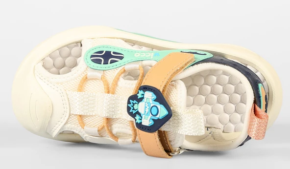 Vicco Rocket İlk Adım Bebek Ortopedik Işıklı Çocuk Spor Sandalet - Resim 14