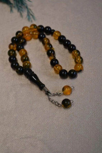 Akrilik 33lü Erkek Tesbihi Çok Renkli 10 Adet (İmameli - 23 cm, İmamesiz - 15 cm) - Resim 2