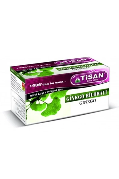 Ginkgo Bilobalı Çayı 20`li Süzen Poşet - Resim 2
