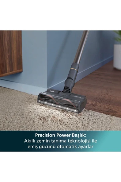 Philips 7000 Serisi XC7057/01 Islak Kuru Şarjlı Dikey Süpürge - 6
