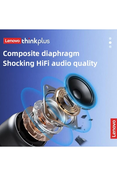 Lenovo K30 wireless Bluetooth speaker with bass emulates the metal texture of car interior and ou... - 4