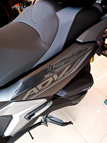 Honda ADV350 2024 ile Uyumlu Kaydırmaz 6D Karbon 28 Parça Tank Pad Seti GC29 - Resim 4