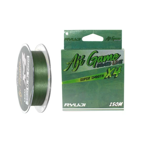 Ryuji Aji Game 4X 150m Dark Green LRF İp Misina