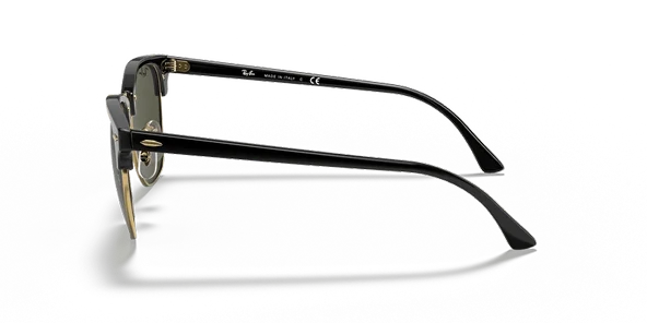 Ray-Ban Clubmaster 3016 W0365 Black/Gold-Green Güneş Gözlüğü - 3