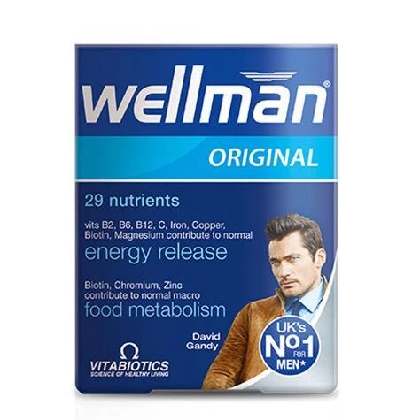 Vitabiotics Wellman Original 30 Tablet x2 Adet