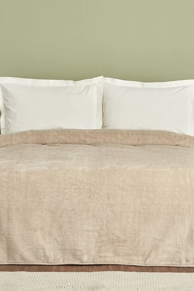 Julia Embos Battaniye 200x240 cm Bej - 2