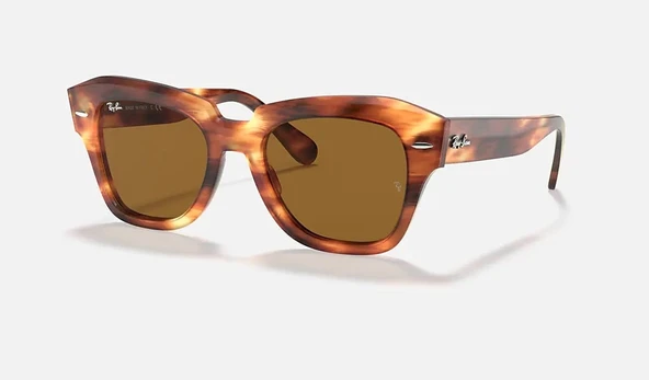 Ray-Ban State Street 2186 954/33 Havana-Brown Güneş Gözlüğü