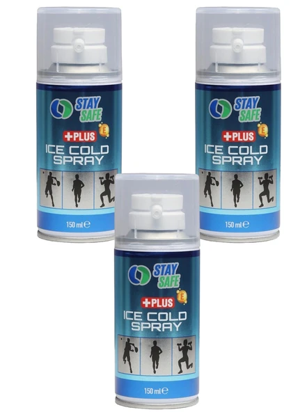 Stay Safe Soğutucu Sprey 150 ml 3 Adet