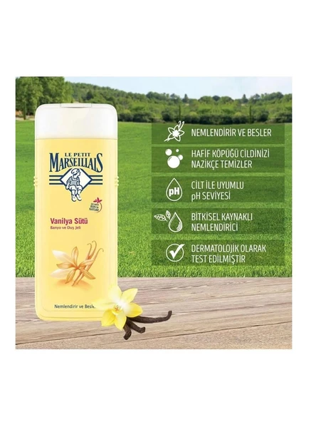 LPM Duş Jeli Vanilya Sütü 650 ml - Resim 2