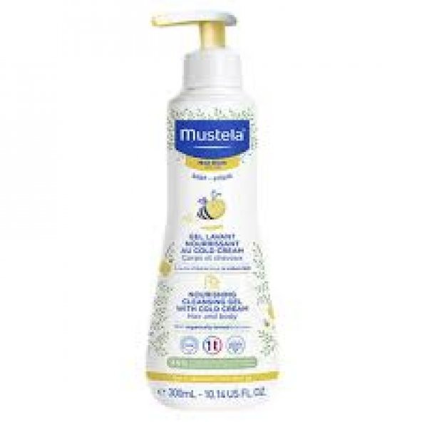 Mustela Cold Cream İçeren Besleyici Temizleme Jeli 300ml