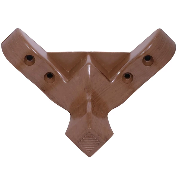 Dolap Mobilya Koltuk Kanepe Sehpa Puf Koltuk Ayağı 10 Cm Kahve Baza Ayakları (4 ADET) - 6