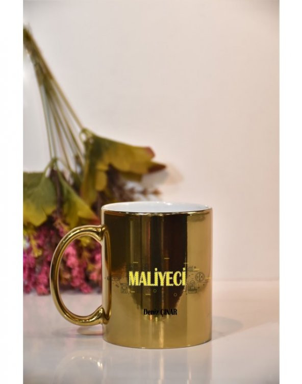 Maliyeci Mesleği Baskılı Kişiye Özel Kupa Bardak - 10