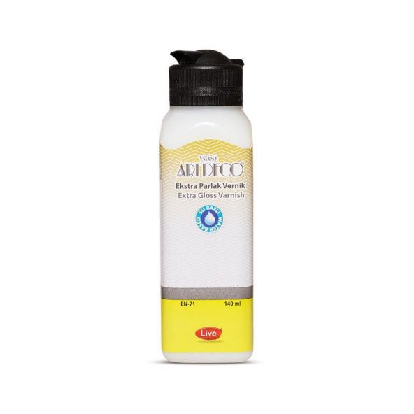 Artdeco Su Bazlı Ekstra Parlak Vernik 140 ml. - 2