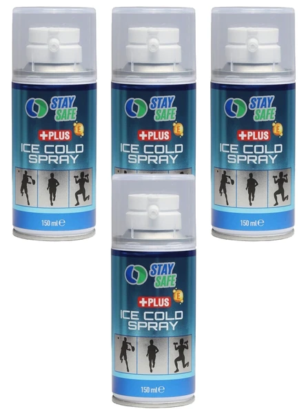 Stay Safe Soğutucu Sprey 150 ml 4 Adet