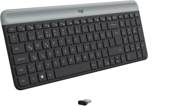 Logitech Mk470 Q Tr Usb Siyah Kablosuz Klavye