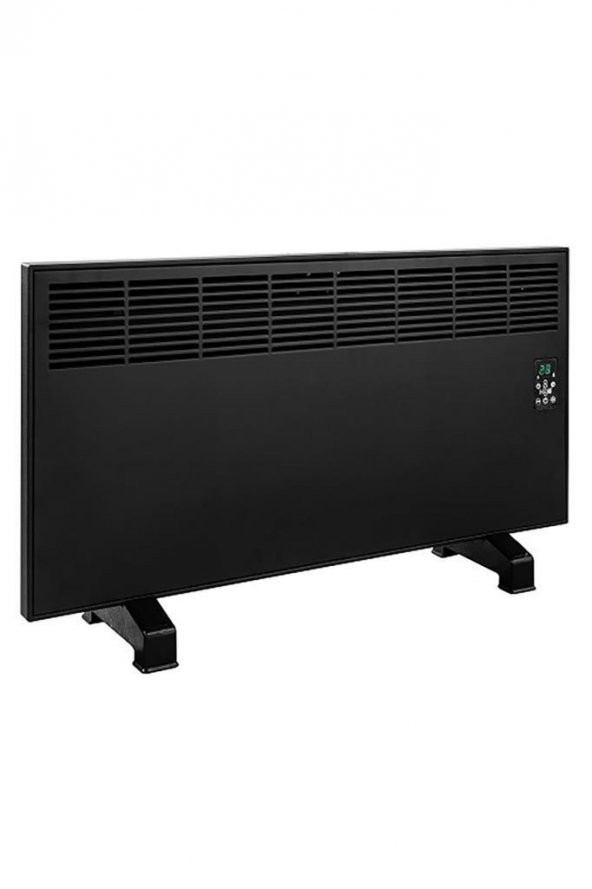 İvigo Elektrikli Konvektör Isıtıcı 2500W Dijital Mat Siyah