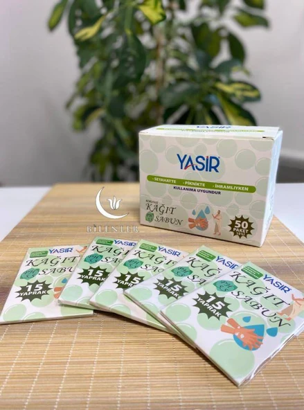 Kağıt Sabun 5 Adet - Resim 3