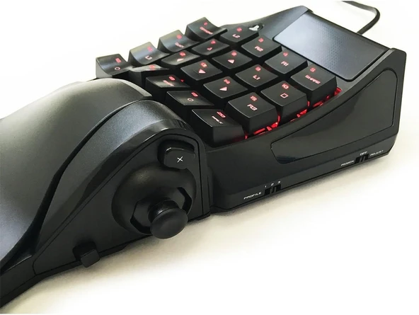 HORI Tactical Assault Commander Pro (TAC Pro) KeyPad and Mouse Controller for PS4 and PS3 FPS Games Officially Licensed by Sony - PlayStation 4 - 5