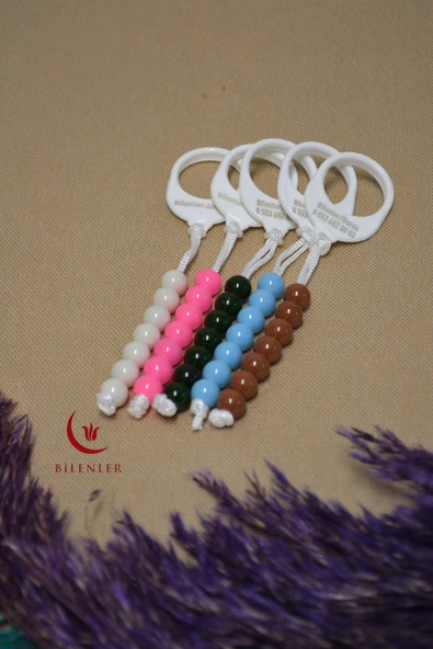 Tavaf Tesbihi Karışık Renk (5 Adet) - Resim 4