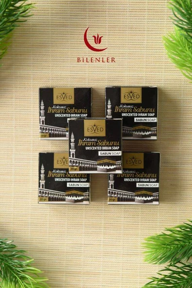 Kokusuz İhram Sabunu Hac ve Umre İçin 5 Adet ürün görseli