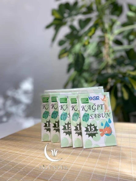 Kağıt Sabun 10 Adet - Resim 3