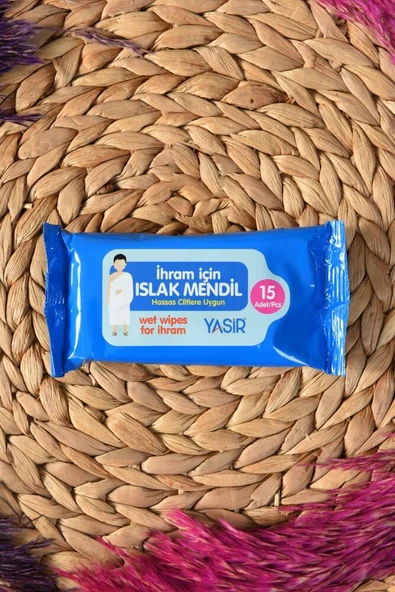 Hac ve Umre için 5li Islak Mendil+ Sabun Hediyeli - Resim 4