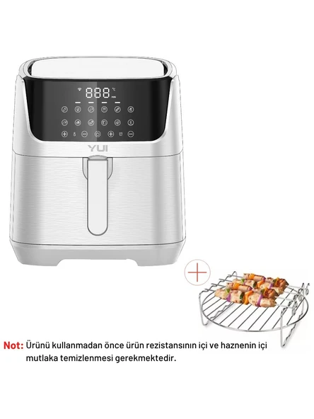 YUI Air Fryer 5.5 Litre Beyaz M25 Maxifry Pro Akıllı Fritöz Beyaz - 3