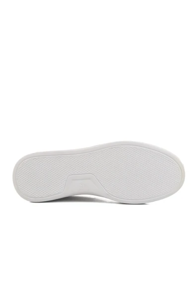Ayakmod Beyaz Hakiki Deri Erkek Sneaker Premium 412 M - 5